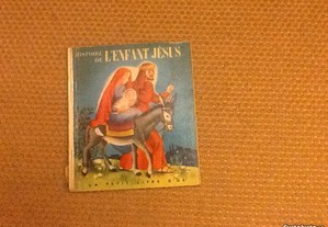 Livro vintage escrito em francês,para crianças