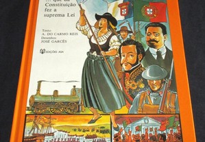 Livro Revolução da Liberdade História Portugal BD