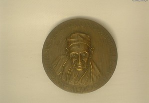 Medalha em bronze - Padre Cruz - Alcochete