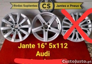 Jante aluminio 16 5x112 Audi A3 A4 Seat Leon
