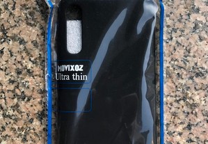 Capa de silicone preta para Samsung Galaxy A50