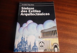 "Síntese dos Estilos Arquitectónicos" de Arnaldo Puig Grau - 2ª Edição de 1996