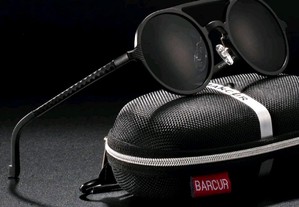 Oculos sol BARCUR black aluminium