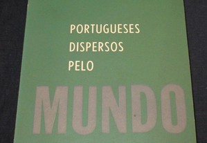 Livro Portugueses dispersos pelo Mundo autografado