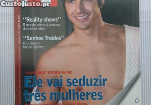 Capa: Reynaldo Gianecchini, Correio da Manh TV