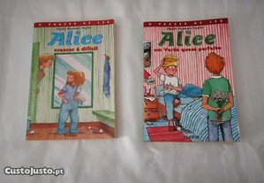Livros coleção juvenil Alice