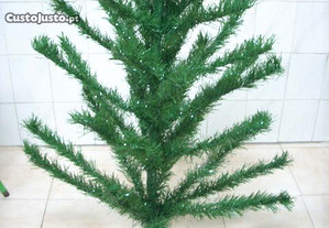 Árvore Natal cor verde 1,20 m+decoração