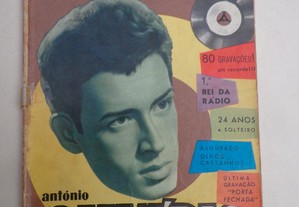Revista antiga Álbum da Canção - António Calvário