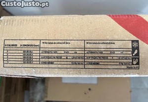 3,70 m2 pavimento 33x33 cinza