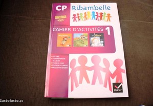Livros pack de 3 de Francês inicial CP RIBAMBELLE NOVOS da marca HATIER