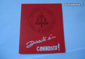 Autocolante: Faculdade de Direito de Lisboa