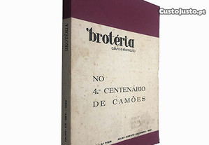 Brotéria Cultura e Informação (No 4.º centenário de Camões - 1980)