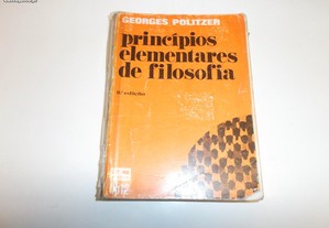 Princípios elementares de Filosofia (inclui portes