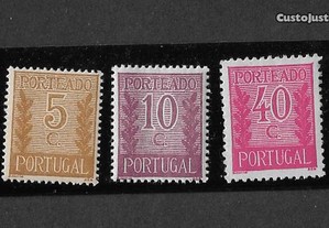 3 selos novos . Portugal 1940