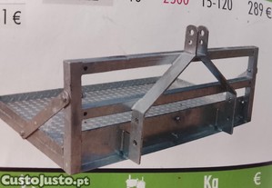 Plataforma para tractor galvanizado