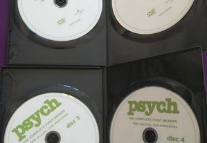 Dvd PSYCH série 1(4dvds)
