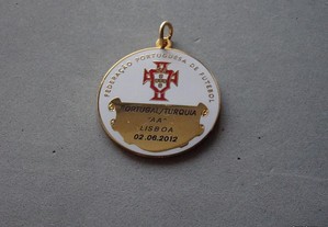 Medalha Federação Portuguesa de Futebol - Portugal / Turquia "AA" Lisboa 2012