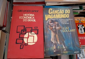 Obras de Caio Prado Júnior e Luiz Goulart