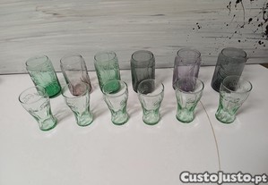 Copos da Coca-Cola 12 unidades