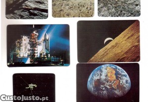 Cole��o completa de 8 calend�rios 1988