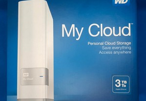 Disco WD - My Cloud - NAS - Nuvem 3 TB