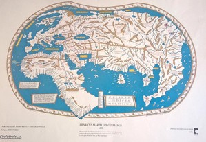Cartografia antiga da Europa e do Mundo. Portes gr
