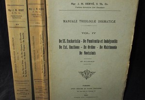 Livros Manuale Theologicae Domaticae 1959