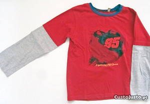 Pijama de Criança Ligntning Faísca McQueen - Original
