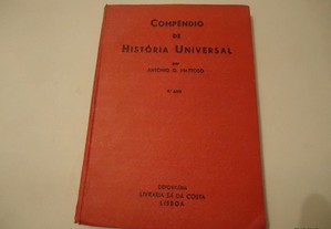 Livro Compêndio de História Universal-António G Mattoso 4 ano