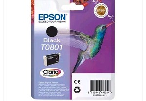 Tinteiro Epson T0801 black