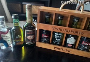 Miniaturas do vinho do Porto