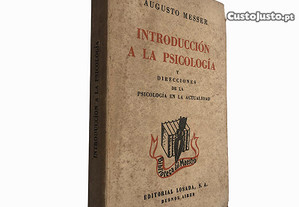 Introducción a la psicología - Augusto Messer