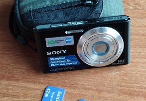 Sony Cyber-Shot (DSC-W320) - c/ oferta de cartões de memória