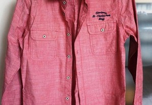 Camisa rosa claro original da CHEVIGNON tamanho 12