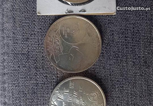 Coleção Moedas Prata Oito euros Euro 2004