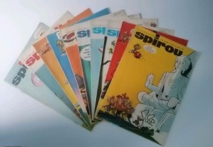 Revista BD antigas do spirou da primeira série ( 1971-1972), edição Portuguesa de 20 páginas