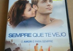 DVD Sempre Que Te Vejo Filme com Zac Efron Legendas em Português Charlie St. Cloud