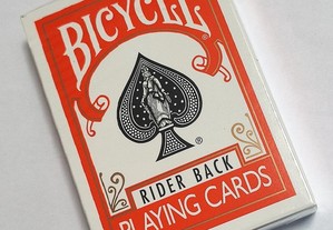 Baralho de Cartas Bicycle Poker Orange Back