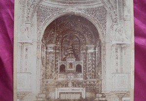 Capella-Mor de Nossa Senhora da Nazareth. Foto antiga