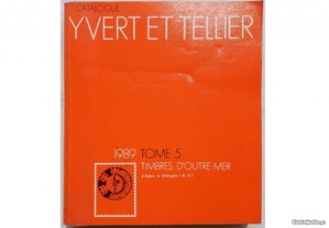 Catálogo Yvert et Tellier, Tome III, Timbres DOutre-Mer, 1989