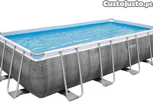 Piscina tubular retangular 549X274X122cm