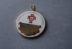 Medalha Federação Portuguesa de Futebol - Suécia / Portugal "AA" SCLNA 2008