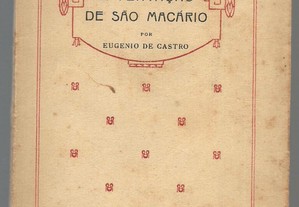 Eugénio de Castro - A Tentação de São Macário (1.ª ed./1922)