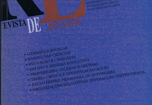Revista de Educação - Volume VII - nº 1 - 1998