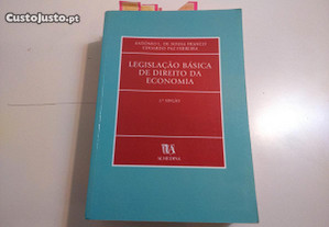 Livro Legislação Básica de Direito da Economia