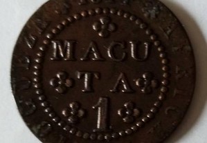 Moeda de 1 Macuta 1814 D. João (colónia de Angola)
