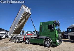 DAF XF 530 + Banheira Basculante Granalu - Pronto a trabalhar
