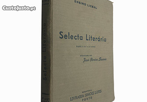 Selecta literária (Parte II - 4.º e 5.º anos) - José Pereira Tavares