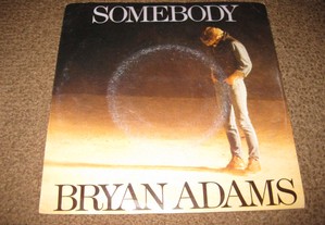 Vinil Single 45 rpm do Bryan Adams "Somebody"