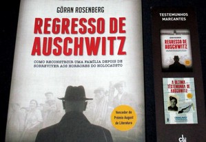 Livro Regresso de Auschwitz Göran Rosenberg